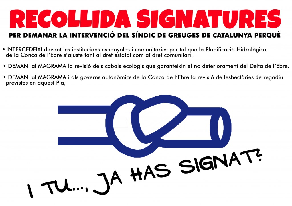 RECOLLIDA SIGNATURES